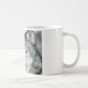 Mug Loup observé par bleu