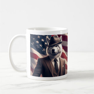 Mug Loup patriotique