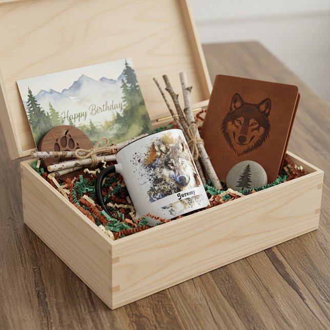Mug Loup personnalisé   (Créateur téléchargé)