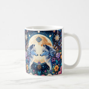Mug Loups jumeaux célestes