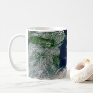 Mug L'Ouragan Frances Sur Une Terre Partielle.