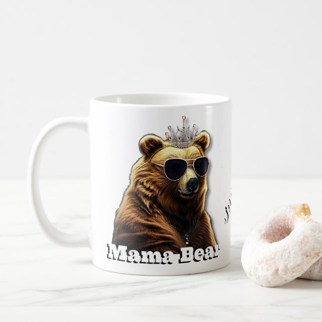 Mug L'ours de la reine Mama (Avec donut)