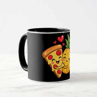 Mug Love at First Slice - Pizza Meets Pineapple