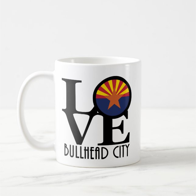 Mug LOVE Bullhead City 11oz (Gauche)