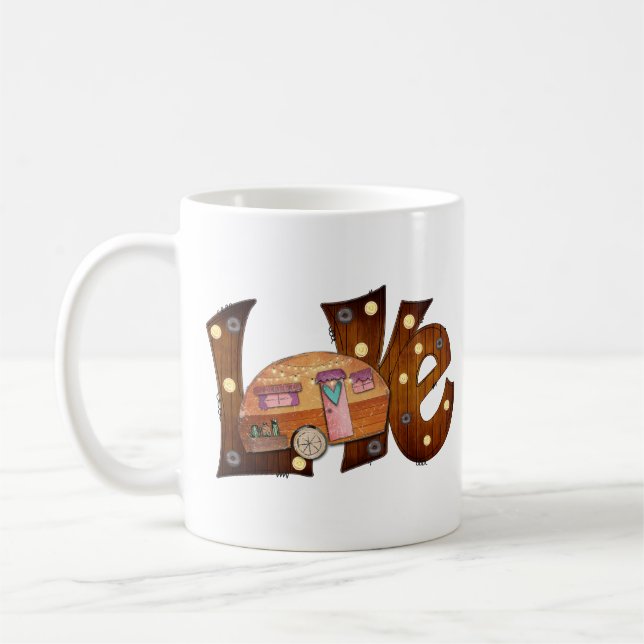 Mug Love Camping Pretty (Gauche)