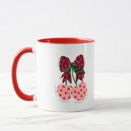 Mug Love cerise beaucoup de fruit drôle