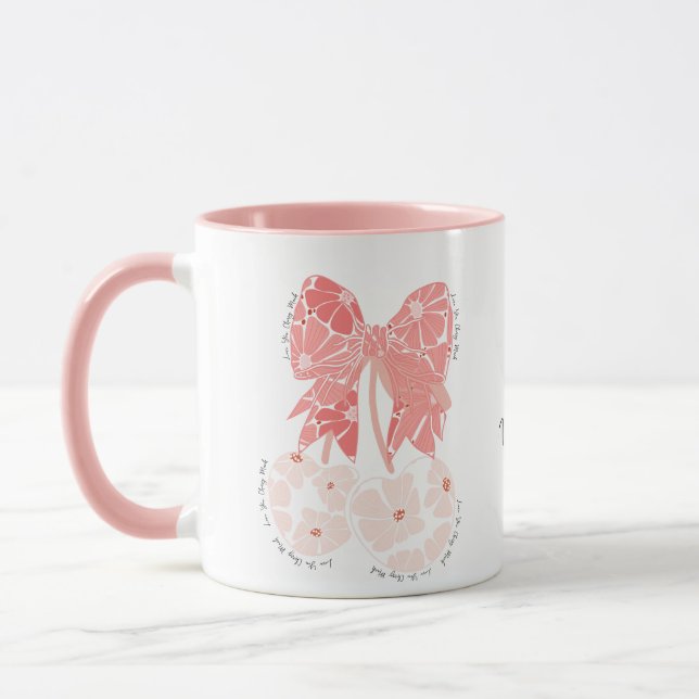 Mug Love cerise beaucoup de fruit drôle (Gauche)