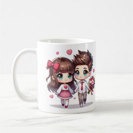 Mug Love Conquates All, Saint Valentin
