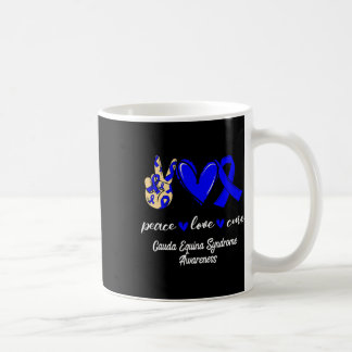 Mug Love Cure Cauda Equina Syndrome Blue Awareness