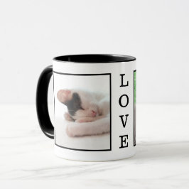 Mug LOVE Custom Pet Photo Family Photos Personnalisées