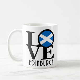 Mug LOVE Edinburgh Scotland 11oz