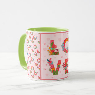 Mug Love Elegant Moderne Populaire Meilleur Coeur
