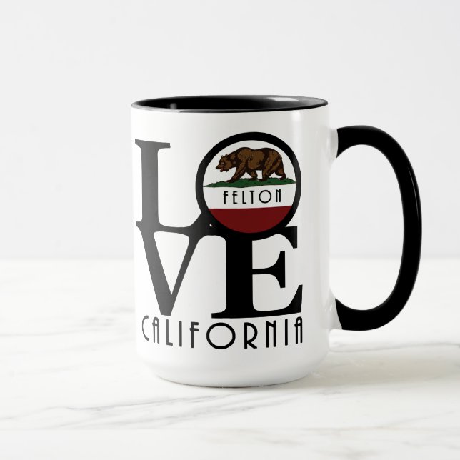 Mug LOVE Felton California 15oz (Droite)