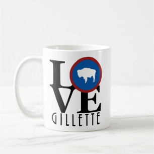 Mug LOVE Gillette Wyoming 11oz