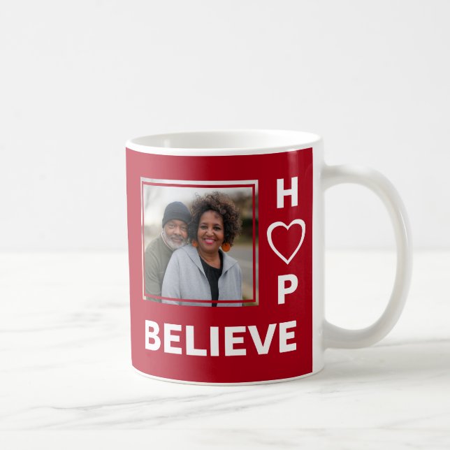 Mug LOVE HOVE CROIRE Couples Photo (Droite)
