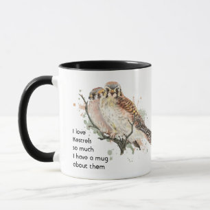 Mug Love Kestrel Falcon Hawk So Much Fun Quota Saying