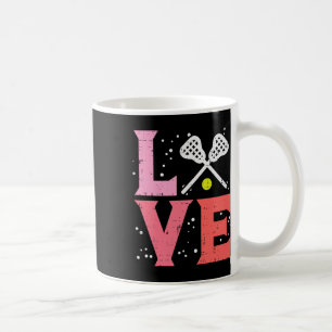 Mug Love Lacrosse Cool Lax Joueur gardien de but Entra