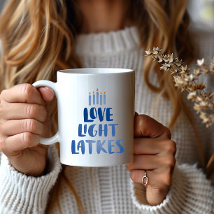 Mug Love Light Lakes   Hanoukka lunatique moderne