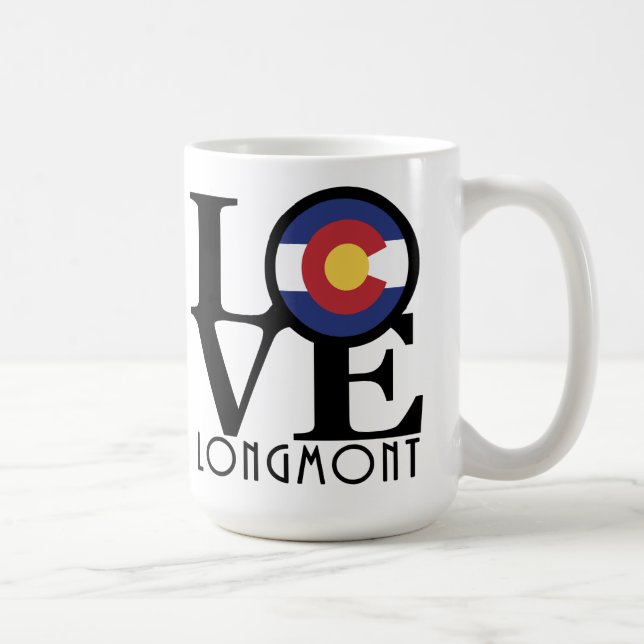 Mug LOVE Longmont 15oz (Droite)