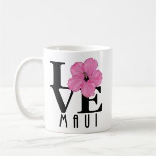 Mug LOVE Maui Pink 11oz