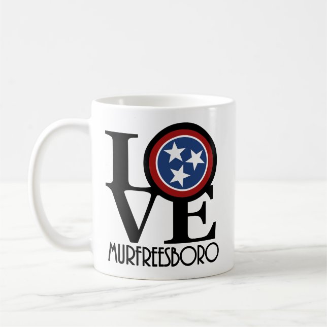 Mug LOVE Murfreesboro 11oz (Gauche)