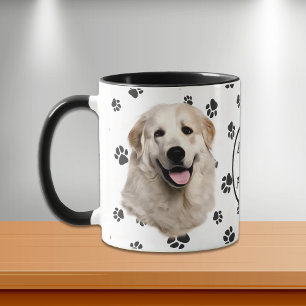 Mug Love My Great Pyrenees Chien Pawprint