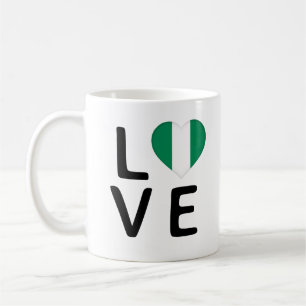 Mug Love - Nigeria Flag