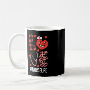 Mug Love Nurse Valentines Day Scrub Valentine RN ICU E