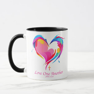 Mug Love One Another Bible Verse John 1334