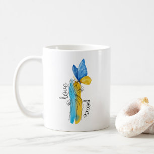 Mug Love, Peace Ukraine