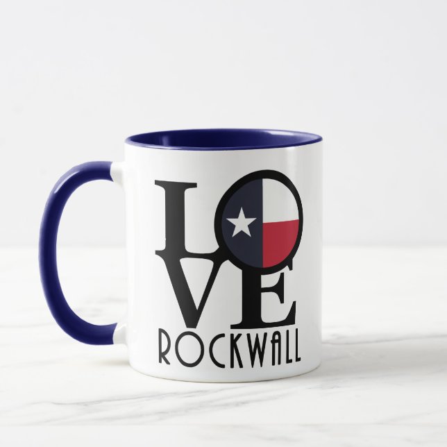 Mug LOVE Rockwall Texas (Gauche)