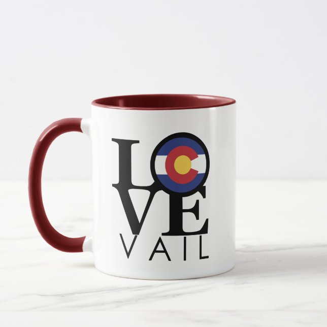 Mug LOVE Vail Colorado (Gauche)