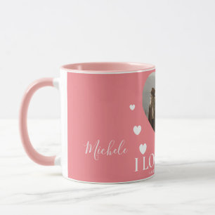 Mug Love valentine's day Couples personnalisés Photo