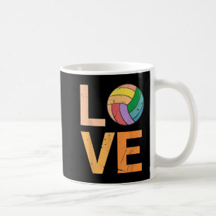Mug Love Volleyball Meilleur Amusant Anniversaire Pres