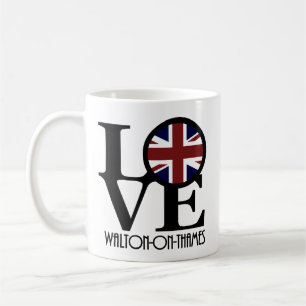 Mug LOVE Walton-On-Thames 11oz