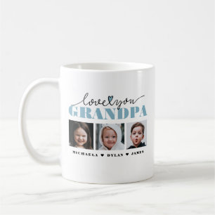 Mug Love You Grand-père/Papi/Autre 3-Photo