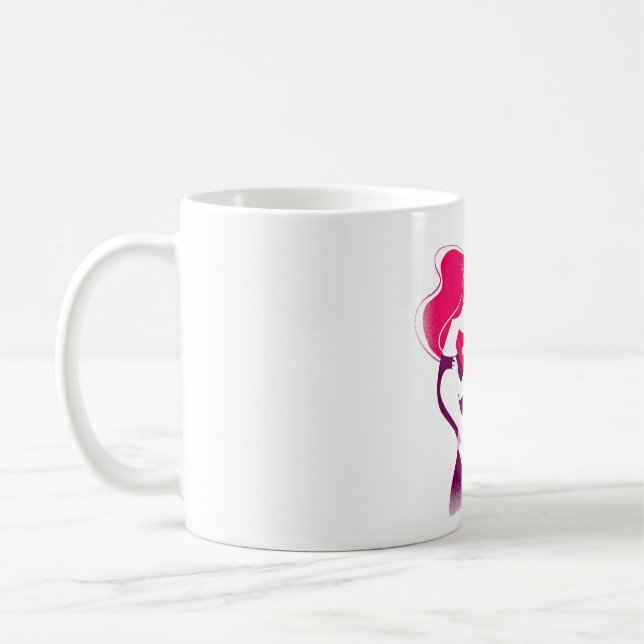 Mug Love You Mom - Conception de la Fête des Mères mig (Gauche)