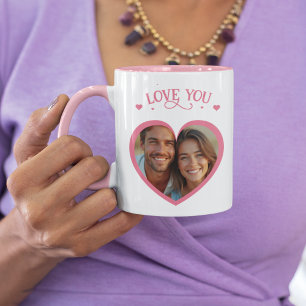 Mug Love You Sweet Valentine's Day Photos & Message