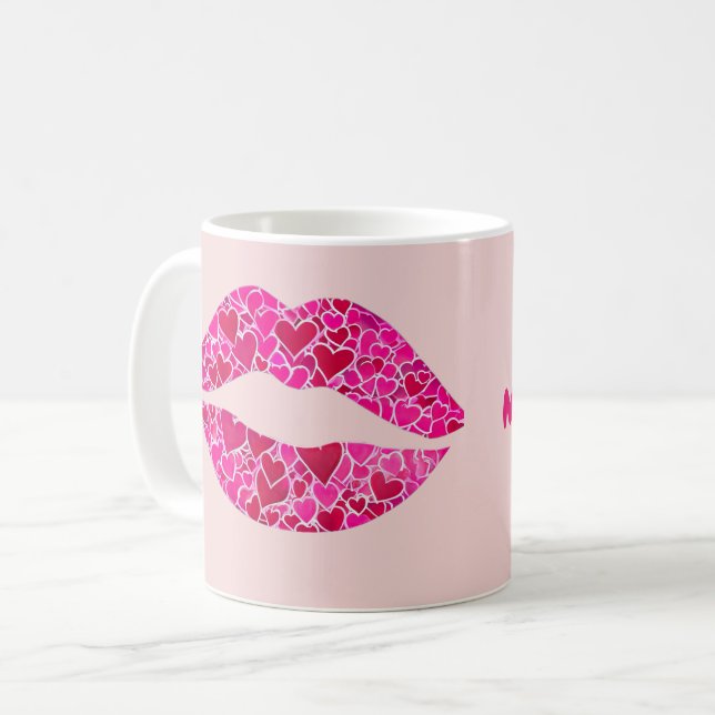 Mug Loving Lips 01 MWAAA! (Devant gauche)