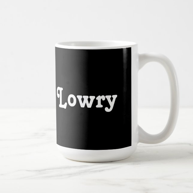 Mug Lowry Kaffeetasse (Rechts)
