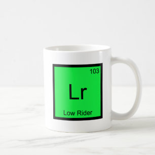 Mug Lr - Symbole d'élément de chimie Low Rider Hydraul