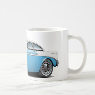 Mug Lt 1956 de Chevy Belair Bleu-Blanc Car