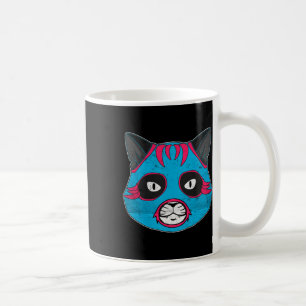 Mug Lucha Libre Cat Porte Le Masque De Lutte Luchador