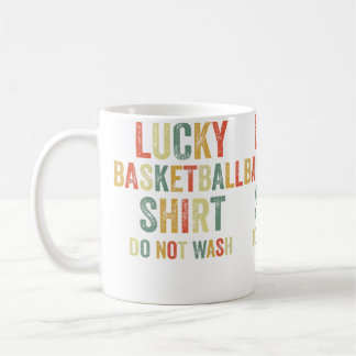 Mug Lucky Basketball Do Not Wash Shooting Baskets Hoop