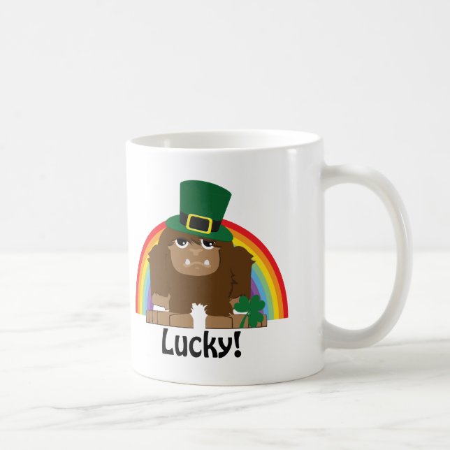 Mug Lucky Bigfoot Leprechaun (Droite)