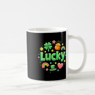 Mug Lucky Charm Patricks Day Pot Of Gold Irish Shamroc