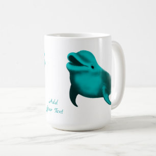 Mug Lucky Dolphin - Ajouter votre texte