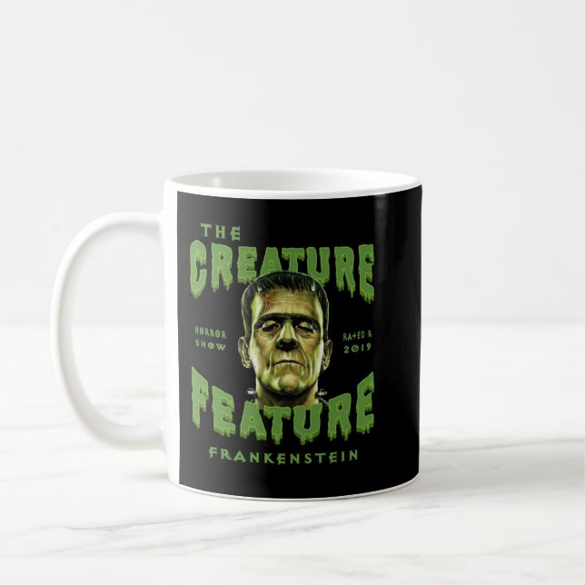 Mug Lucky Gift Frankenstein Cadeaux Pour Halloween (Gauche)