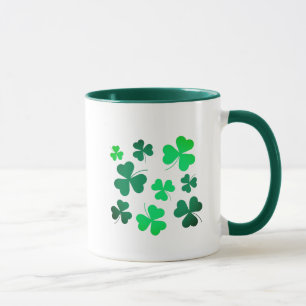 Mug Lucky Green Clover Shamrock Irlande Irlande
