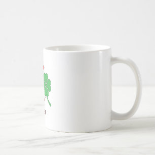 Mug Lucky In Love Hearts Clover